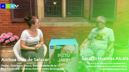 Ainhoa Diez de Salazar y Serafín Huertas