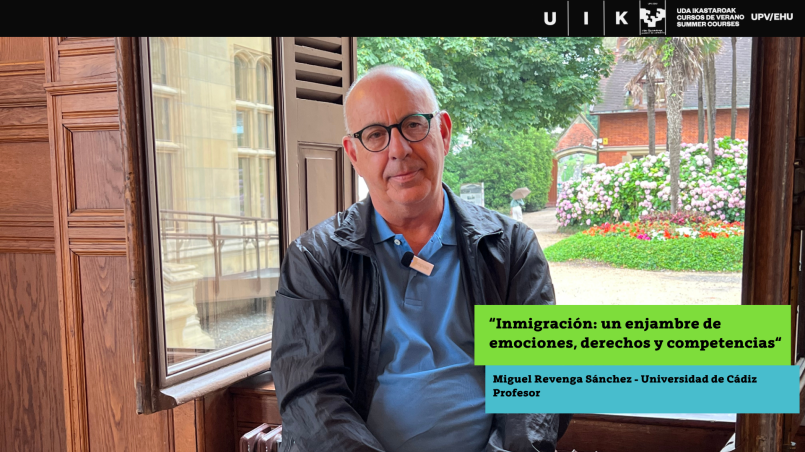 Miguel Revenga, "Inmigración: un enjambre de emociones, derechos y competencias"