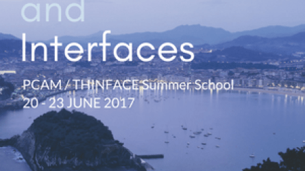 2017 PCAM / Thinface Summer School on Surfaces and Interfaces 2017 PCAM / Thinface Summer School on Surfaces and Interfaces