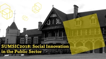 SUMSIC 2018. La innovación en el sector público: desafíos locales y regionales desde la innovación social