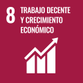 8. Decent work and economic growth